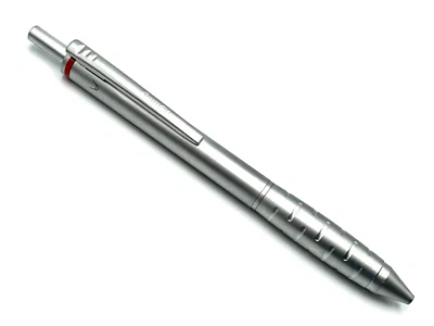 UNCOMMON VINTAGE 1990s rOtring AXTENSION TRIO SILVER MULTI FUNCTION PEN PENCIL - Bild 1 von 4