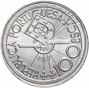 PORTUGAL 100 Escudos 1987 "Edad de oro de los descubrimientos - Diogo Kahn" - Picture 1 of 2
