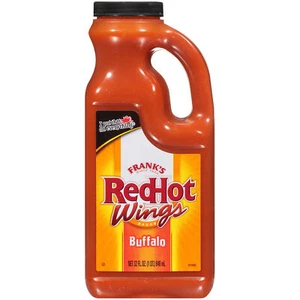 Frank's RedHot Kosher Buffalo Wing Sauce, brocca da 32 fl oz - Foto 1 di 1