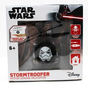 Star Wars Stormtrooper Motion Sensing Flying Helicopter GR18 New In Box - Picture 1 of 6