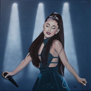 Ariana original acrylic painting signed - Picture 1 of 3