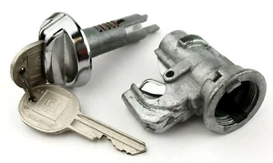 Glove Box Case Lock/Key Set 1969-78 DeVille Eldorado Fleetwood 1979-82 Corvette - Picture 1 of 2