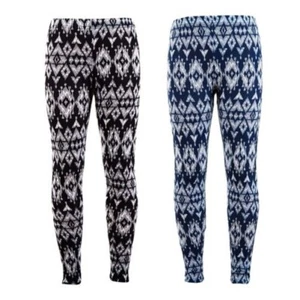 KIDS GIRLS NEW SEASON AZTEC TRIBAL PRINT FASHION STRETCH LEGGING SIZE 7-13 YEARS - Picture 1 of 3