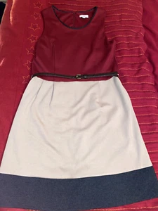 Damen Kleid Von S.OLIVER Gr. 38/40 M Blockstreifen Wie Neu Weihnachten - Bild 1 von 4
