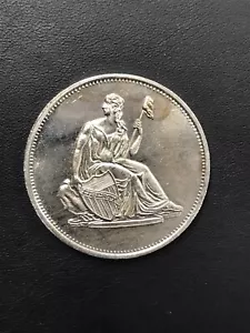 1 oz Silbermedaille - Sitzende Lady Liberty Medaille 1 ozt .999 Feinsilber 31,1 Gramm - Bild 1 von 14
