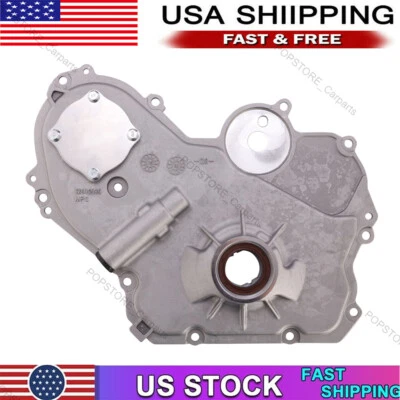 Timing Cover Oil Pump For Chevrolet 00-17 For Saturn Aura 07-09 2.4L L4 DOHC Foto 1 de 4
