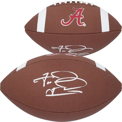 Tua Tagovailoa Alabama Crimson Tide Autographed Nike Replica Football - Image 1 of 4