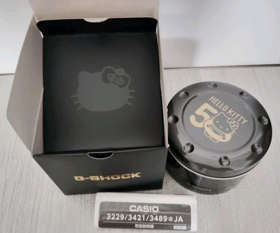 Casio G-SHOCK Sanrio HELLO KITTY ♡50th Anniversary Watch DW5600KT241JR Japan - Image 1 of 4