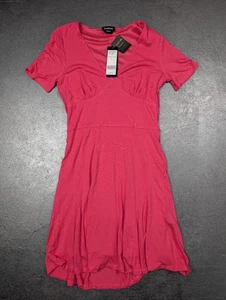 Neu mit Etikett Bebe Flirty Kurzarm Strickkleid Größe XS - Bild 1 von 5