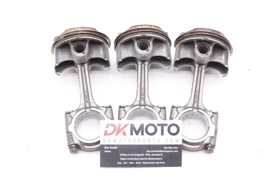 Yamaha Fz6 Fz6r Yzf R6 R6s Oem Engine Motor Block Pistons 5sl-11631-00-00 R3.BX6 Foto 1 de 4