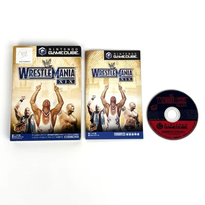 Wrestlemania XIX Nintendo GameCube Japanese Complete Fast Free Shipping - Image 1 of 4