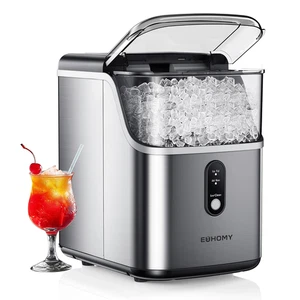 Nugget Ice Makers Countertop, Pebble Ice Maker Machine with 35Lbs/24H Soft Ice,  - Picture 1 of 8