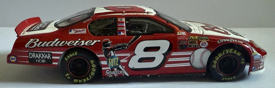 Dale Earnhardt Jr. #8 Bud Chicago All Star MLB 1:32 Scale Stock Car 2003 RCCA - Image 1 of 4