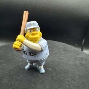 SIMPSONS POLICE CHIEF WIGGUM SOFTBALL BASEBALL PLASTIC FIGURE - 2002 PLAYMATES - Bild 1 von 14