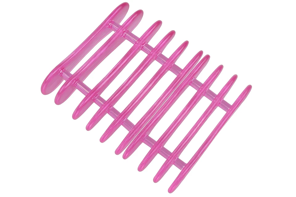 Pinselablage Pinselhalter rosa für 9 Pinsel, Nailartpinsel , Pinselbank - Bild 1 von 1