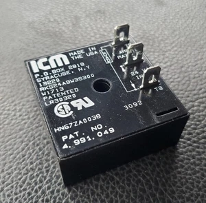 ICM/Carrier HN67ZA003B RKS24A9W3S300 24VAC Relay LR30320 - NEW - Picture 1 of 2