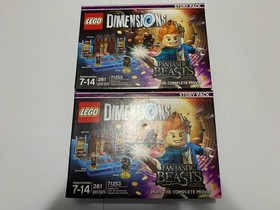 LEGO DIMENSIONS: Fantastic Beasts Set 71253 Lot of 2