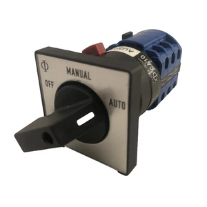 KRAUS & NAIMER CA10 AU501112 Rotary Switch 3 Posn latching 6 Pole 300VAC 16A - Picture 1 of 4