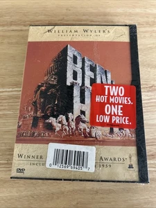 Troy (2004) & Ben Hur (1959) Dual Pack (DVD) NEW Authentic US Release - Picture 1 of 4