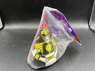 1995 Mighty Morphin Power Rangers Party Hats Sealed (8 hats) Party Express - Image 1 of 3