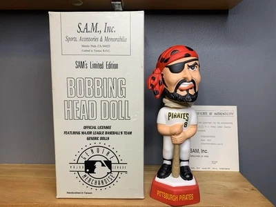 1998 SAM Inc Pittsburgh Pirates Mascot Bobblehead Nodder - Image 1 of 4