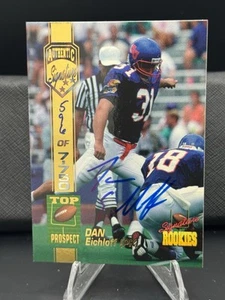 1994 Signature Rookies - Dan Eichloff #17 Authentic Signatures /7750 (AU) - Picture 1 of 2