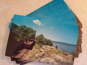 CONN. VALLEY RAILROAD DEPOT ESSEX, CT! IDENTICAL POSTCARD LOT OF 25 UNUSED! 3y - Picture 1 of 4