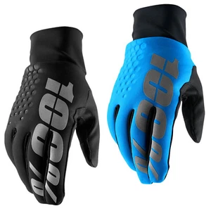 100% Men's Hydromatic Waterproof Brisker Insulated Motorcycle MX Riding Gloves - Picture 1 of 3