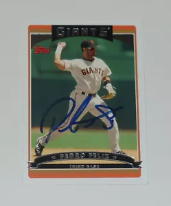 PEDRO FELIZ SIGNED AUTO'D 2006 TOPPS CARD #58 SAN FRANCISCO GIANTS PHILLIES - Picture 1 of 1