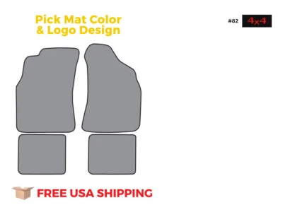 FITS 1989-1995 Toyota Pickup Ext Cab Floor Mat 4pc Cutpile Foto 1 de 4