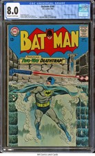 Batman #166 1964 CGC 8.0 -Carmine Infantino/Joe Giella cover Patricia Powell app