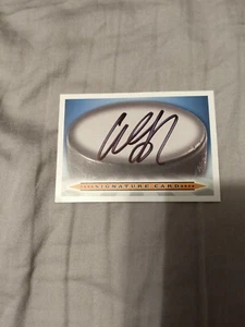 WILL SMITH SIGNED CARD HOCKEY NHL PROSPECT AUTO SAN JOSE SHARKS BC EAGLES - Picture 1 of 1