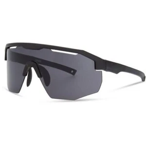 Madison Cipher Cycling Glasses - Matt Black / Black Mirror - Picture 1 of 6