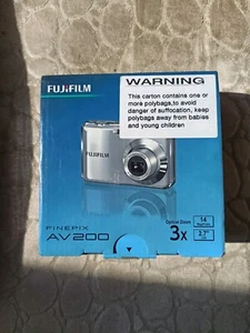Fujifilm Digital Camera FinePix AV200 14.0MP Black Boxed Instructions - Picture 1 of 13