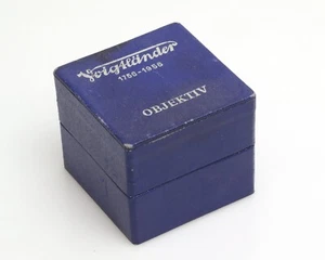 Voigtländer Originalkarton für z.B. ein Skoparex 3,4/35 mm - Picture 1 of 2