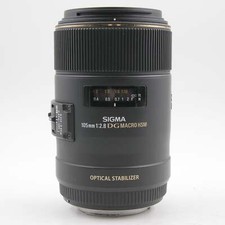 *** USED *** Sigma 105mm f/2.8 EX DG OS HSM Macro Lens for Canon EF