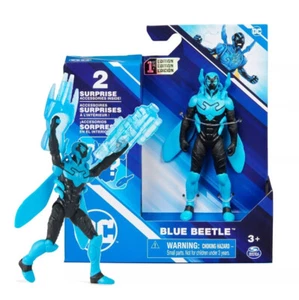 DC Spin Master Blue Beetle 1st Edition 4" Figure with 2 Surprise Accessories MIB - Picture 1 of 1