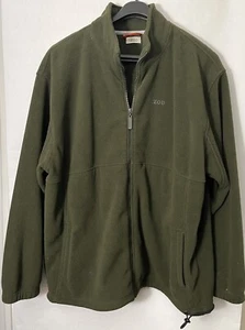 IZOD Herren Jacke olivgrün Full Zip Größe 2XL XXL - Bild 1 von 4