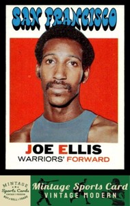 1971  Topps - Joe Ellis - #51 San Francisco Warriors