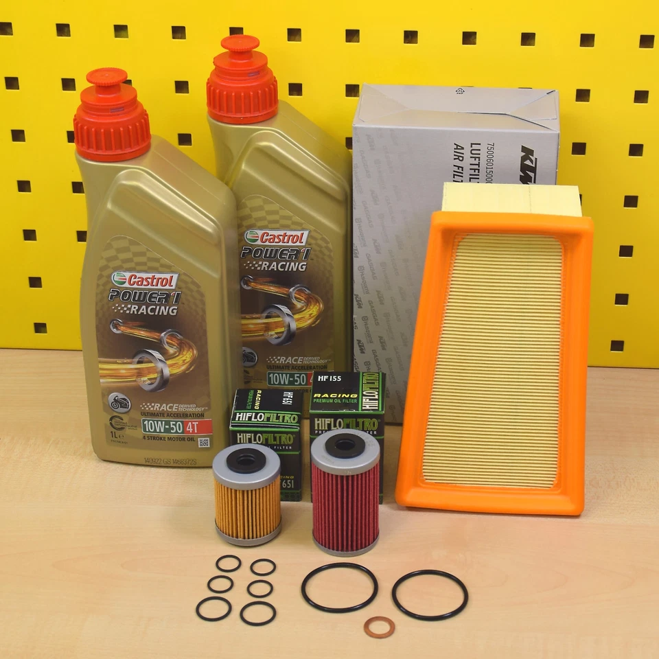 Husqvarna 701 Supermoto Enduro Castrol Power1 10W50 Oil Filter Genuine Air Filter - Image 1 of 1