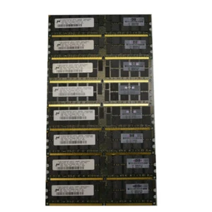 Micron 16GB (8x2GB) MT36HTF25672PY HP 405476-051 PC2-5300P ECC Server Memory - Picture 1 of 3