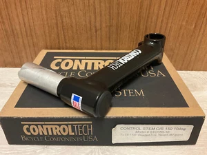 NUEVO DE LOTE ANTIGUO Vintage CONTROLTECH EE. UU. MTB Oldschool Plull Control Vástago O/S 150 1 1/8" pulgadas - Imagen 1 de 14