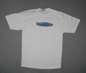 Vintage Morro Bay Shirt Mens Medium White Tourist Dolphin Made in USA - Picture 1 of 11