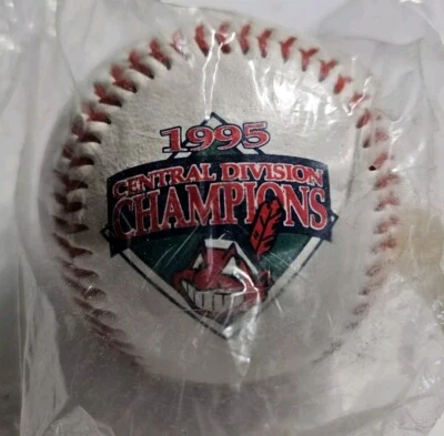 World Series Official Baseball 1995 Atlanta Braves Vs Cleveland Indians McDonald - Image 1 of 4