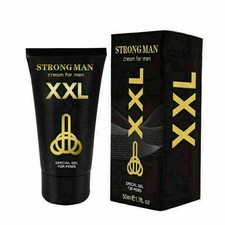 STRONG MAN XXL CREAM ALLUNGAMENTO,INGRANDIMENTO PENE,SVILUPPO EREZIONE.OMAGGIO->