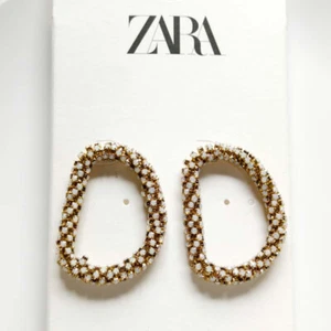 Neu Zara geometrische riesige Ohrstecker Geschenk Mode Frauen Party Urlaub Schmuck - Bild 1 von 3