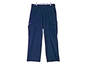 Elbeco Tek3 Men's Cargo Pants 36R Bleach Stains Inside Left Hem 8 Pockets Blue - Picture 1 of 7