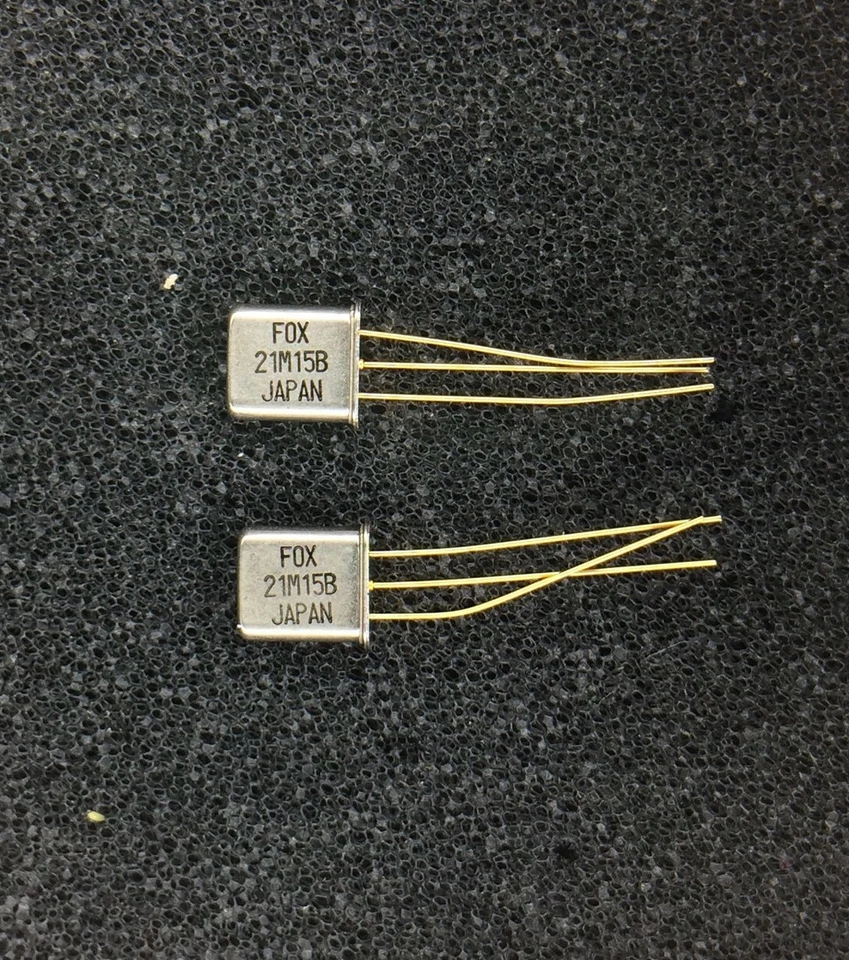 21M15B Fox 21M15B-21.400M Crystal Filter Monolithic 21.4MHz 8 PIECES - Image 1 of 1