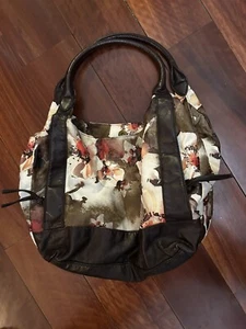 Vintage Bueno Kunstleder Handtasche groß - Bild 1 von 3