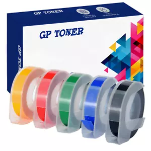 Prägeband 3D für Dymo Omega Junior Etikettenband Embossing 9mm x 3 m - Bild 1 von 12
